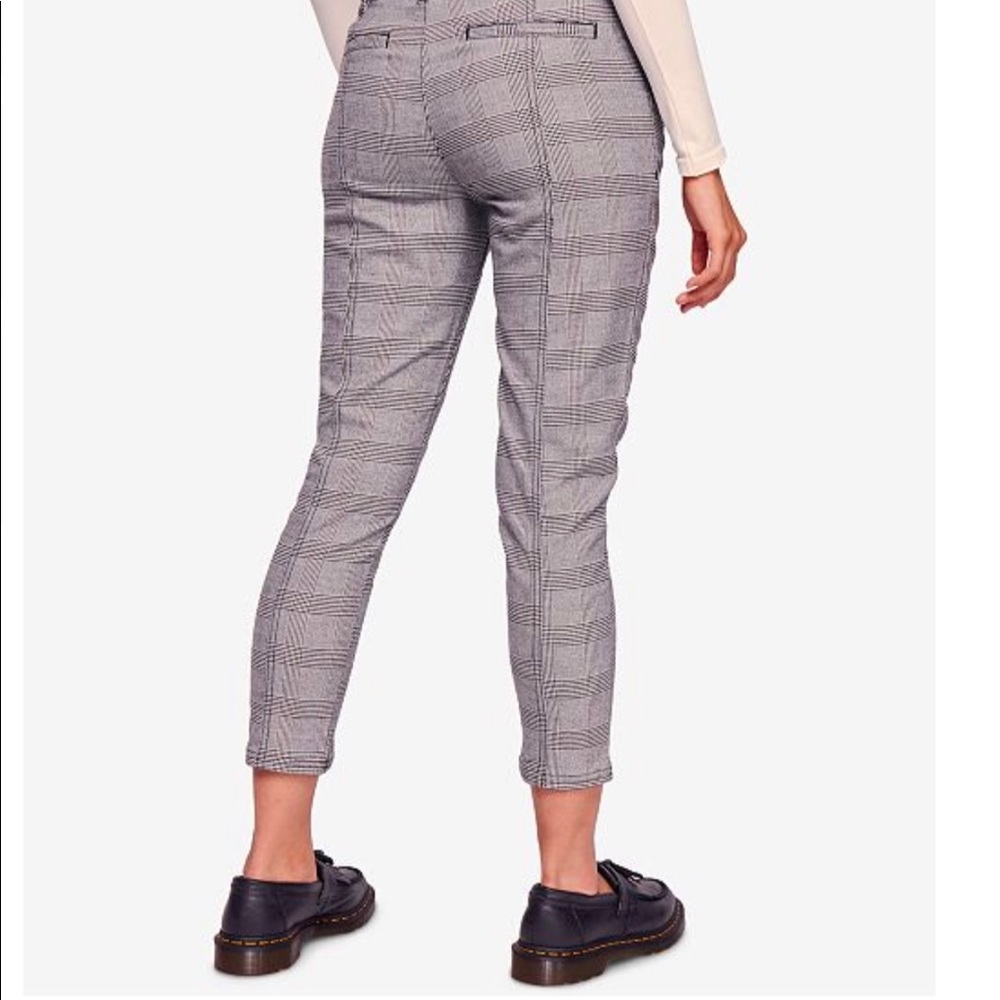 Free People Rock On Plaid Ankle Skinny Pant 4 & 6 - Picture 3 of 3
